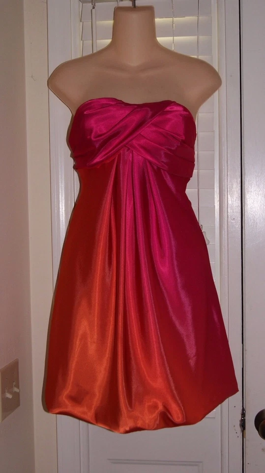 New Adorable Xscape Bubble Hem Cocktail Evening Party Formal Dress Sz 4 $129 - Image 1 of 1