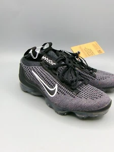 Nike Air Vapormax Flyknit 3 Oreo Black White Youth 4 Women's Size 5.5 - Picture 1 of 13