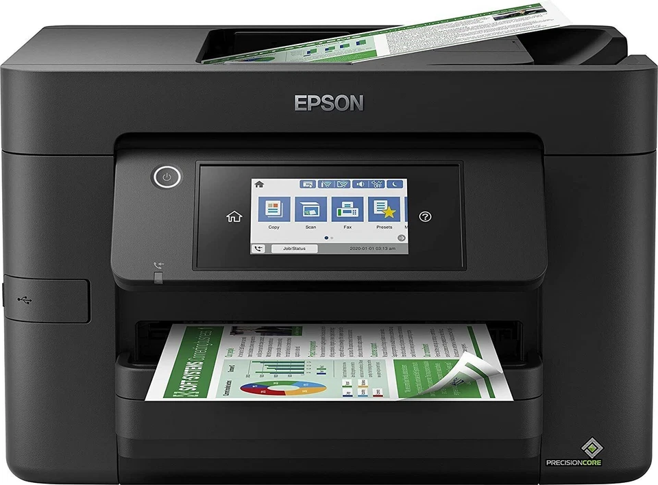 Epson WorkForce Pro WF-4820DWF Printer WITH INKS - Image 1 of 1