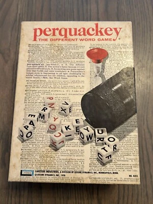 Vintage 1969 Perquackey The Different Word Game - Image 1 of 4