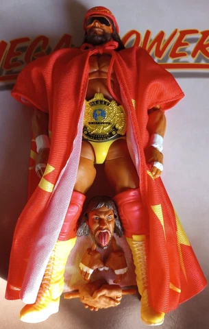 WWE Elite Ringside Exclusive MEGA POWERS Macho Man Randy Savage Figure 6" WWF Cover
