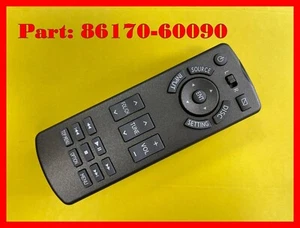 2015 2016 2017 2018 2019 LEXUS LX570 REAR ENTERTAINMENT REMOTE 86170-60090 - Picture 1 of 16