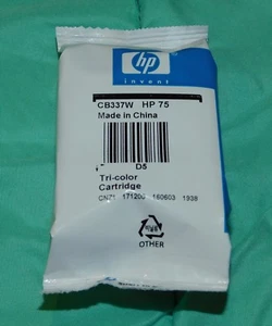HP 75 Tri-Color Tintenpatrone versiegelte Verpackung - Bild 1 von 1