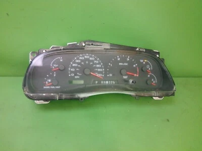 2003 FORD F250SD F350SD MPH DIESEL SPEEDOMETER CLUSTER DISPLAY 3C3F10849HF OEM Foto 1 de 4
