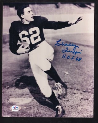 Charley Trippi Autographed 8x10 B/W Photo HOF 68 PSA/DNA Authentic - Image 1 of 3