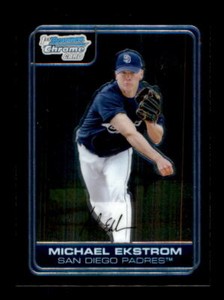 2006 Baseball Bowman Chrome Michael Ekstrom San Diego Padres #BC42