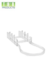 Klar Acryl 5 Stück Porzellan Geschirr Gedeck Display Ständer (Artikel #694) - Bild 1 von 4