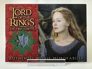 2002 Topps Lord Of The Rings Eowyn Underfrock Relic Card Two Towers - Picture 1 of 1