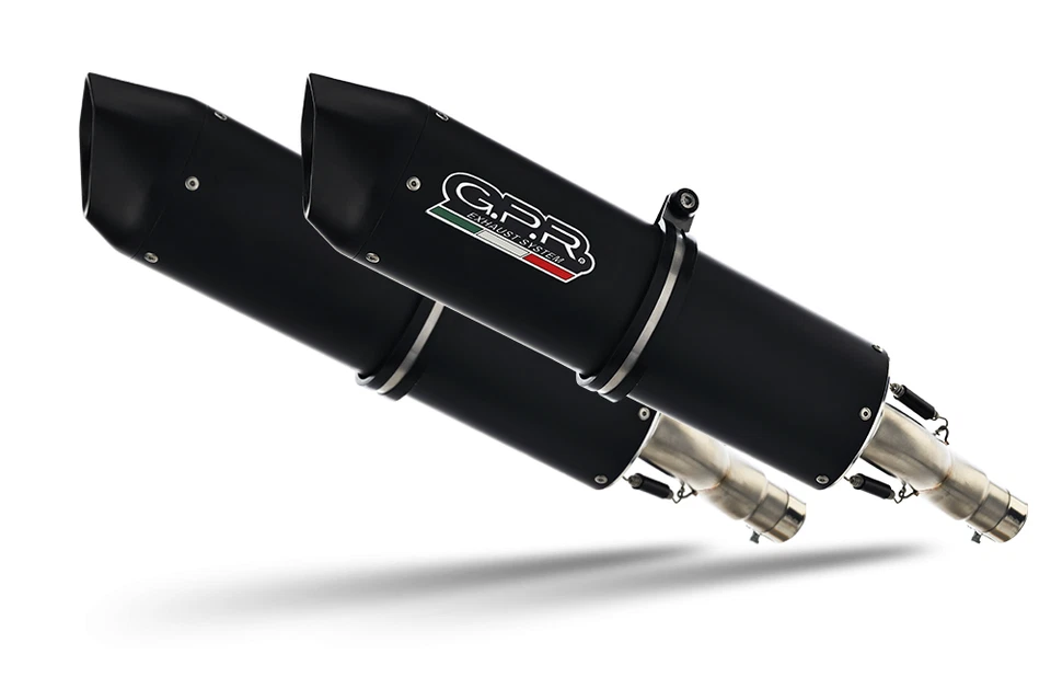 BMW K1600GT Exhaust 2022 2023 2024 GPR  Pair  Slip-On Furore Nero, DB Killers - Image 1 of 4