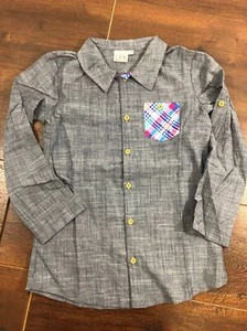 ¡Camisa cambray Little Fashionista para niños talla 8! ¡Nuevo! - Imagen 1 de 5