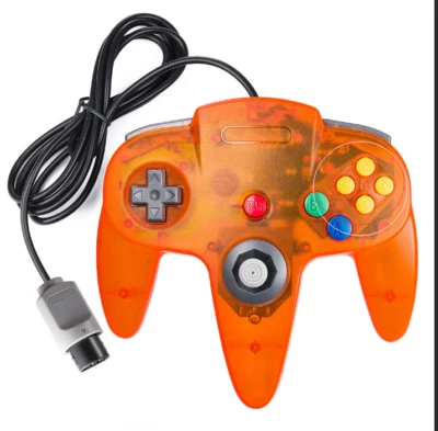 Classic Wired Controller Joystick for Nintendo 64 N64 System Super Mario 64 - Image 1 of 4