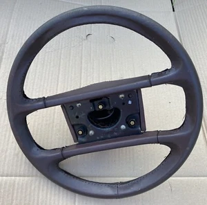 Porsche 944 4 Spoke Steering Wheel Burgundy - Picture 1 of 3