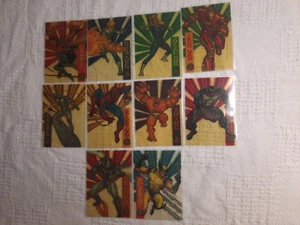 1994 MARVEL UNIVERSE SERIE 5 SUSPENDIERTE ANIMATION INSERT 10 SET KARTE - Bild 1 von 4