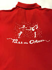 STARBUCKS Christmas Red T-Shirt/ Polo Shirt  &quot;Pass the Cheer&quot; size M