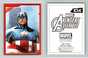 Captain America #104 Marvel Avengers Assemble 2013 Panini Sticker - Picture 1 of 1