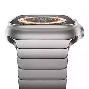 Titanium Colour Stainless Steel Band for Apple Watch Ultra 49Mm 45MM 42MM 44Mm - Picture 1 of 13