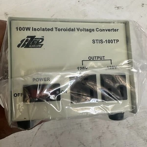 8ZED 100W 240V -120V Step Down Transformer STIS-100TP Toroidal Voltage Converter - Picture 1 of 8