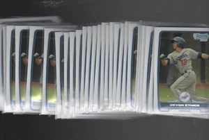 (62) COUNT LOT DEVON ETHIER 2012 BOWMAN CHROME PROSPECTS #BCP35 - Picture 1 of 1