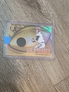 2022 Gold Standard JOE BURROW Gold Plated Patch 195/299 Bengals