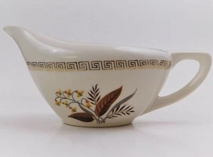 Edwin Knowles Harmony Creamer Small Pitcher Mid Century 1950's Gold Trim - Picture 1 of 12
