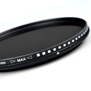 55mm Silm Neutral Density ZOMEI Variable Adjustable filter ND2 to ND400 For DSLR - Picture 1 of 7