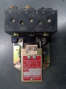 Square D 8903 PO-2 3 Pole 60A 480V 277V Coil Lighting Contactor *Free Shipping* - Picture 1 of 6