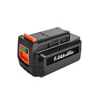 1-2X 5000Mah For Black & Decker 40V Lithium Battery Lbxr36 Lbx2040 Lht2436 Lsw36