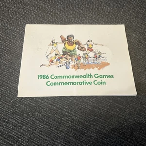 1986 BUNC £2 Commonwealth Games Scotland Two-Pound Coin, Brilliant Uncirculated - Picture 1 of 2