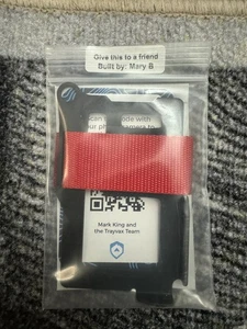 Trayvax USA Summit Wallet - Brand New Red Band - Picture 1 of 1