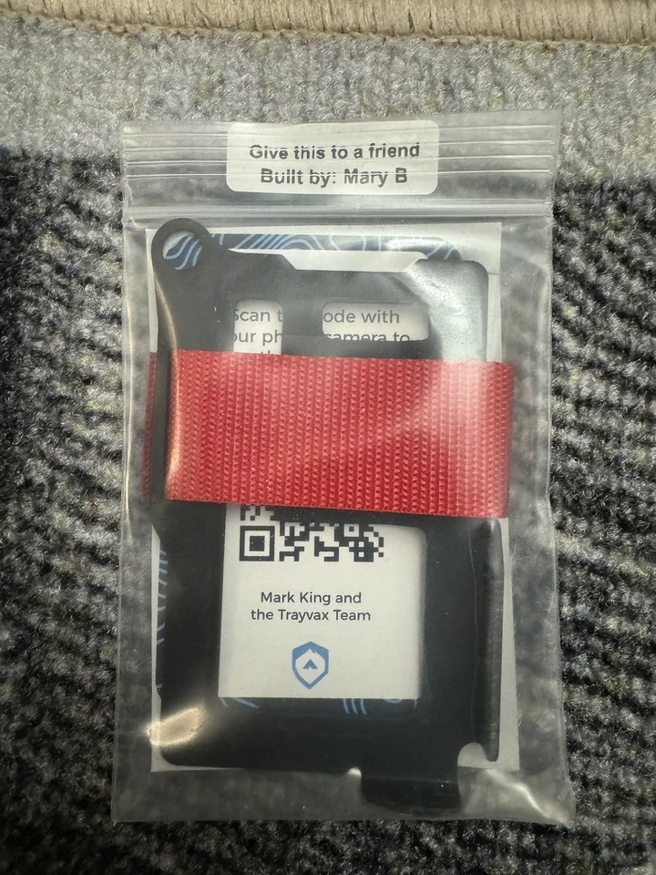 Trayvax USA Summit Wallet - Brand New Red Band - Image 1 of 1