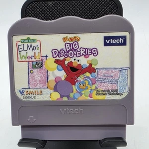 Vtech VSmile Elmo's Big Discoveries Sesame Street Game Cartridge Only Tested - Picture 1 of 5