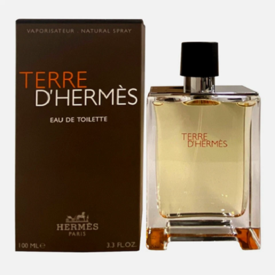 Terre D'Hermes By Hermes Eau De Toilette Spray para Hombres 3.4oz/100ml Nuevo En Caja Foto 1 de 4