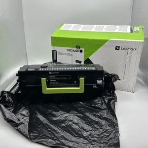 58D1U0E Genuine Lexmark Ultra High Yield Blk Cart Toner MS725 823 824 825 826 - Picture 1 of 6