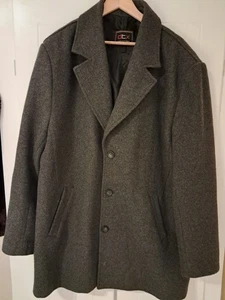 Abrigo de lona gris vintage Dtx talla XL - Imagen 1 de 6
