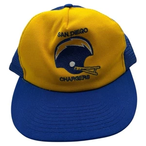 De Colección San Diego Chargers Deportes Ilimitado Snapback Camionero Sombrero NFL Fútbol Pernos - Imagen 1 de 4