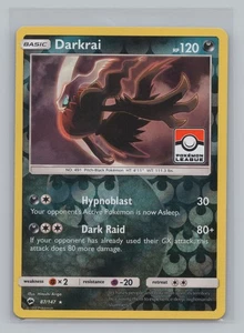 Pokemon League & Championship Darkrai 087/147 - Imagen 1 de 2