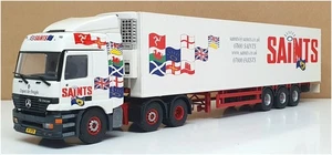 Tekno 1/50 Scale No. 90 - Mercedes Actros Truck & Fridge Trailer - Saints - Picture 1 of 6