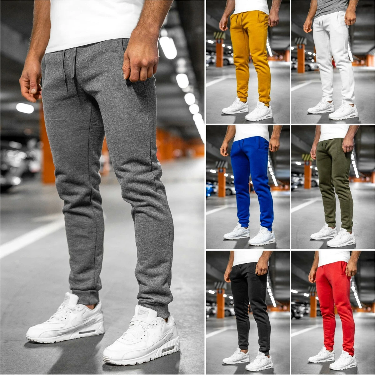Relaxhose Herren Generisch Freizeithose Herren Lang Produktbild-Vorschau 2