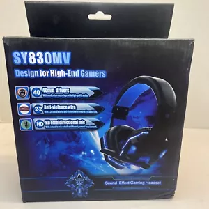 gaming headset Noise Cancelling Usb And Aux Color, Red And Black  - Picture 1 of 11