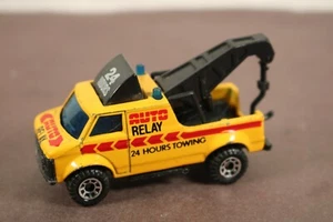 Vintage 1985 Matchbox Breakdown Van Tow Truck Auto Relay LQQK - Picture 1 of 6