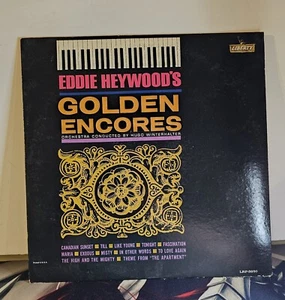 Eddie Heywood Golden Encores Vinyl Liberty Record LP 33 RPM 12" Orchestra Exodus - Foto 1 di 8