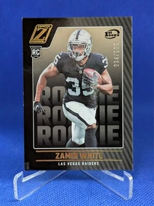 ZAMIR WHITE 2022 Panini Zenith #134 Rookie RC 1st Down /100 Raiders - Picture 1 of 2