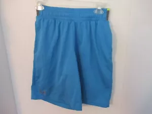 UNDER ARMOUR ~ Blau LOSE PASSFORM SPORTSHORTS mit Kordelzug ~ Herren klein - Bild 1 von 3