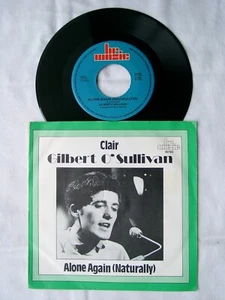 GILBERT O'SULLIVAN - Clair / Alone Again (Naturally) 7" - 1985 Dutch Pic Issue - Picture 1 of 2