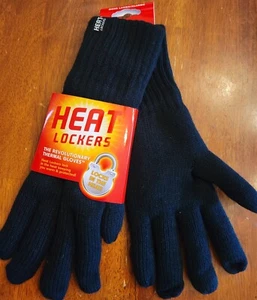 Guantes térmicos Heat Lockers para hombre grandes/extra grandes negros forrados cálidos aislados - Imagen 1 de 12