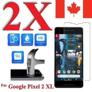 (2 PACK) Premium Screen Protector For Google Pixel 2 XL - Picture 1 of 6