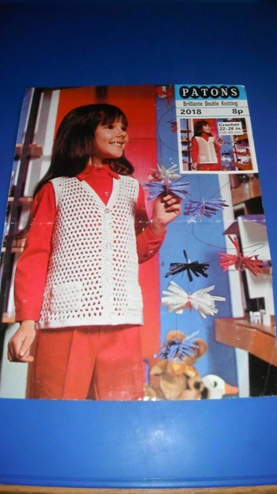 Patons DK Child's Cardigan Crochet Pattern 2018 - Image 1 of 1