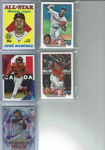 2023 Topps Baseball Serie 1 & 2 Cleveland Guardians Team Set (26) Basiskarten ++ - Bild 1 von 5