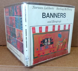 Banners and Hangings by Laiberte & McIlhany 1966 Hardcover   Ex-Library - Imagen 1 de 7