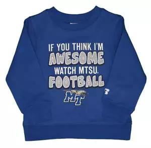 Pile girocollo NCAA MTSU Middle Tennessee State University bambini piccoli - Foto 1 di 7